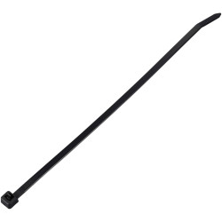 TRU COMPONENTS TC-13340664 TC-RT-200-4.6-B Cable tie Black Releasable 200mm