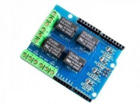 Moduł przekaźnika 4-torowego 5V; UNO; MEGA2560
