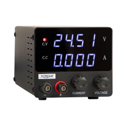 Zasilacz laboratoryjny X3005 0-30V/0-5A XTREME czarny / 58-625