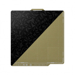 BIQU Panda Textured PEI x Smooth PEO - dwustronna magnetyczna nakładka - do drukarek Bambu Lab P1, P2S, X1 i A1 - 257x257mm