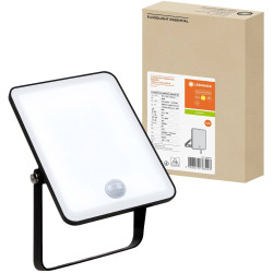 LEDVANCE 4058075768253 Essentials Floodlights Sensor 20W 3000K Warm White