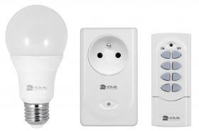 ZESTAW BEZPRZ.RADIOWY RCX-80C8 LAMPA LED