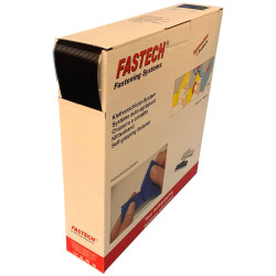 FASTECH B50-SK-ETN32CB25 Tape Stick-on 25m x 50mm Black Micro Hooks