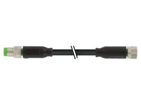 7000-88001-6300060 Kabel: do czujników/automatyki M8 3-PIN 0,5m 60VDC 50VAC 4A