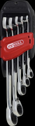 503.5905 Combination wrench set, ratchet function, 5 piece, reversible