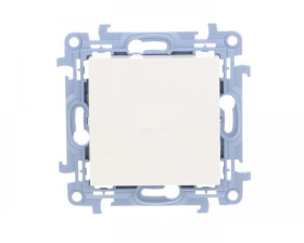 Simon 10 Przycisk pojedynczy biały CP1.01/11