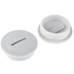 Zaślepka do dławnic kablowych PG21 PS Szary do Dławik śruby kablowej Lapp Gwintowany