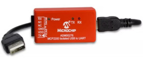 Moduł rozwojowy MCP2200 USB to UART with Isolation Demo Board, Microchip