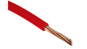 Jednożyłowy Kabel Sterowniczy Csa 2,5 Mm2, Maks. +70C 600 V Czerwony, Rs Pro