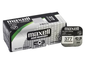 Bateria srebrowa Maxell 377 / SR626SW (SR66 AG4)