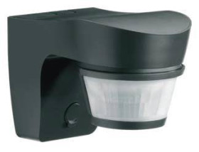 Czujnik ruchu Hager EE821 140 ° IP55 antracytowy