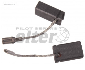 Szczotki wÄ™glowe 6x10x17mm konektor 2,8mm