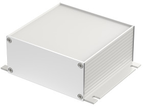 Obudowa Aluminium szerokość zew. 105 mm długość zew. 100 mm wys. zew. 48 mm Bopla IP40 Aluminium (anodyzowane)