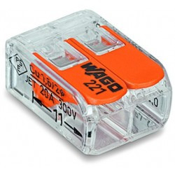 WAGO Szybkozłączka 2x0,2-4mm2 Linka 221-412