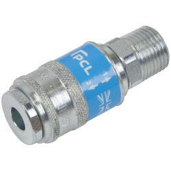 Sealey AC95 PCL Safeflow Safety Coupling Body Male 1/2&quot;BSPT