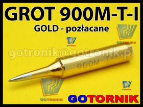 Grot 900M-T-I GOLD do stacji lutowniczych produkcji Zhaoxin/ Aoyue / PT / WEP / Yihua /