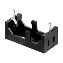 Bulgin BX0123 Battery Tray 1x CR123 Solder Lug Robust Flame-Retardant
