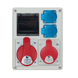 Rozdz 4xS Gn.32/5 16/5 230Vx2 IP44 B.1701 PAWBOL