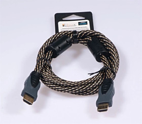 Kabel HDMI High Speed with Ethernet CCS 1,8m w oplocie LB0039