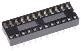 Podstawka DIL 2.54mm Pitch 7.62mm Row Spacing 24-pinowe, Przewlekany Formowany Pin, 1A ASSMANN WSW