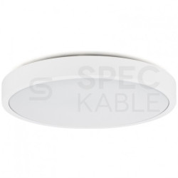 Plafon okrągły natynkowy LED 18W 1800lm 6500K IP44 biały barwa CW biała zimna V-TAC VT-8618W-RD