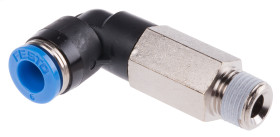 Złączka pneumatyczna R 1/8 męskie Wciskane 6 mm Festo Adapter gwintowany kolankowy R 1/8 męskie