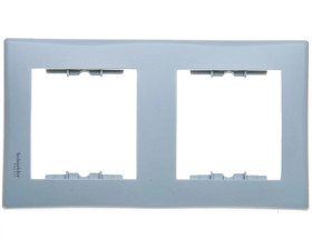 Sedna Ramka podwójna pionowa mętowo-szara SDN5801133