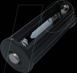 ROBBH432 Runder Batteriehalter für 3 x AAA Batterien