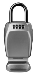 Skrzynka na klucze Szafka na klucze Zamek szyfrowy Kabłąk Cynk szer.: 105mm wys.: 135 mm gł.: 46 mm Szary