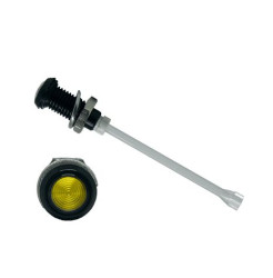 Światłowód do LED, sztywny, Pionowy, dł. 23mm, Bivar