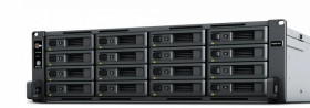 Synology RS2821RP+ 16-zatokowy serwer NAS, AMD Ryzen, 4GB RAM, 4x 1GbE, RP, RACK 3U
