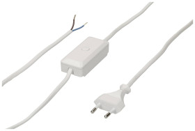 Max Hauri Ściemniacz przewodowy uniwersalny biały Maksymalna moc przełączania 100 W 1 szt.