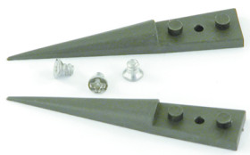 ESD replacement tips, uninsulated, antimagnetic, plastic, 40 mm, A259CF