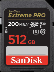 SDSDXXD-512G-GN4IN SDHX memory card, 512 GB