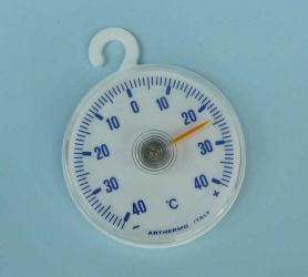 TERMOMETR -40+40řC 65mm Z WIESZAKIEM