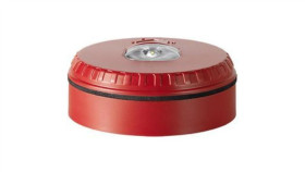 Sol-Lx-W-Rw Sygnalizator Błyskowy W Czerwonej Obudowie. Kolor Światła Biały....