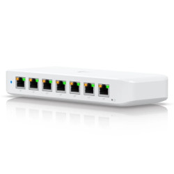 Switch 8x RJ45 1000Mb/s PoE+, Wejście PoE++, 210W, zasilacz w zestawie Ubiquiti USW-Ultra-210W-EU