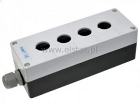 Kaseta sterownicza 4 przyciski, biała, 196x72x65mm