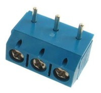 ETB3K Kostka zaciskowa, potrójna, kątowa, raster 5.00mm