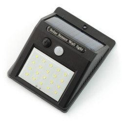 Lampa solarna z czujnikiem ruchu i zmierzchu