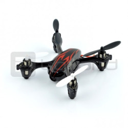 Dron quadrocopter Shadow Breaker Top Selling X6 czarno-czerwony 2.4GHz z kamerą - 13cm