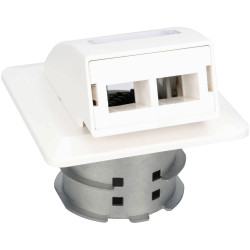 Digitus DN-93201 Fibreglass FO Cable White 1x SC APC SC UPC LC APC sockets