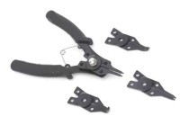 UM124.35 Szczypce Segera do uniwersalne - wymienne końcówki, długość: 160mm - rękojeść 90mm