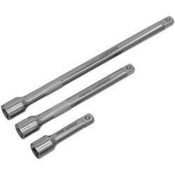 Siegen S0718 Extension Bar Set 3pc 1/4&quot;Sq Drive
