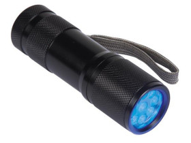 Velleman Flashlight with 9 UV LEDs