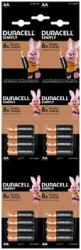 OUTLET bateria alkaliczna Duracell 4x4 LR6 AA HDBC (blister) - 16 sztuk
