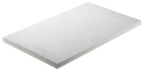 Arkusz tworzywa sztucznego Biały, 500mm x 300mm x 20mm