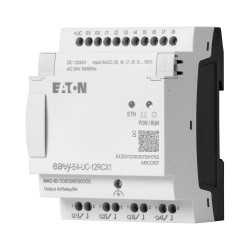 Moduł logiczny Eaton EasyE4 4 (analogowe), 8 (cyfrowe) 4 Analogowy, cyfrowy Przekaźnik Ethernet
