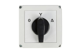 Łącznik krzywkowy gwiazda-trójkąt 3P 63A w obudowie 4G63-12-PK R214 63-840591-051