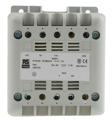 Transformator do szyny DIN 63VA, 24V ac